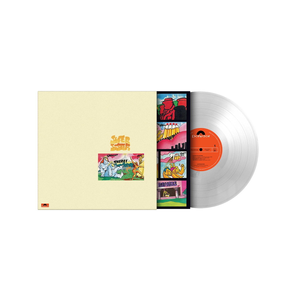 Pudding And Gisteren (MOV | PRE-ORDER: 03/07/2025 / CRYSTAL CLEAR VINYL) | Mint (M) Mint (M) - ROCK *NEW/CLEAR*