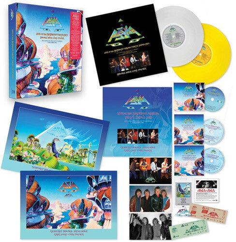 Asia - Asia in Asia - Live at The Budokan, Tokyo, 1983 (Deluxe Color VINYL 2LP+2CD+Blu-ray Box Set) | NEW - ROCK/PROG *NEW/COLOR/BOX*