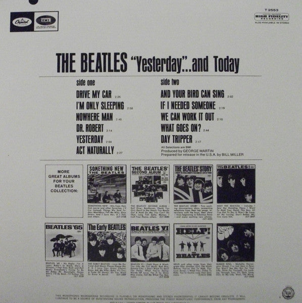 The Beatles - Yesterday And Today (BLUE VINYL) | Mint (M) Mint (M) - ROCK *NEW/COLOR*