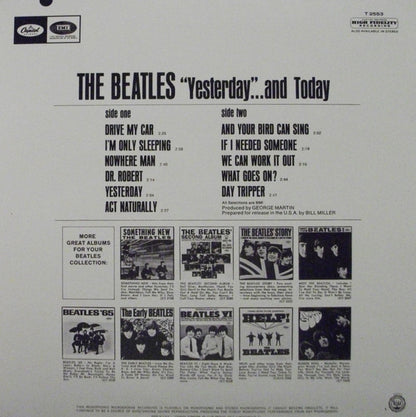 The Beatles - Yesterday And Today (BLUE VINYL) | Mint (M) Mint (M) - ROCK *NEW/COLOR*