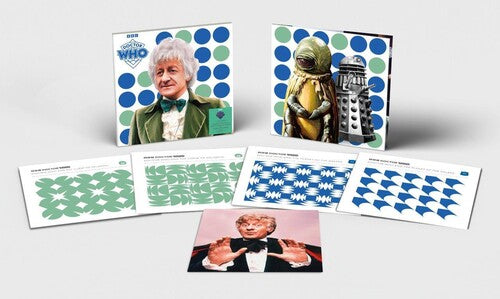 Jon Pertwee Collection (PRE-ORDER 7/4/25)(4LP Boxset on 140-Gram Green & Blue Colored Vinyl) | Mint (M) Mint (M) - ROCK *NEW/COLOR*