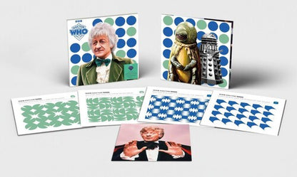 Jon Pertwee Collection (PRE-ORDER 7/4/25)(4LP Boxset on 140-Gram Green & Blue Colored Vinyl) | Mint (M) Mint (M) - ROCK *NEW/COLOR*