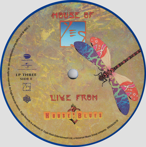 House Of Yes: Live From The House Of Blues (3xCOLOR VINYL) | Mint (M) Mint (M) - ROCK *NEW/COLOR*