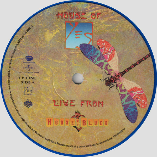 House Of Yes: Live From The House Of Blues (3xCOLOR VINYL) | Mint (M) Mint (M) - ROCK *NEW/COLOR*