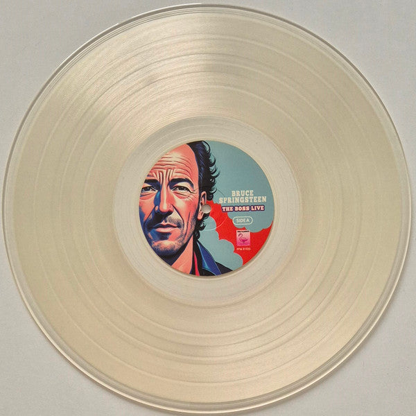 Bruce Springsteen - The Boss Live (CLEAR VINYL LP Pink Flamingo PFM 81026 2024) | - ROCK *NEW/COLOR*