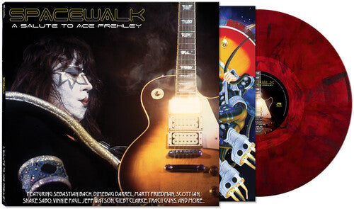 (PRE ORDER 3/06/26) Spacewalk: A Tribute To Ace Frehley (RED MARBLE VINYL) | - ROCK *NEW/COLOR*