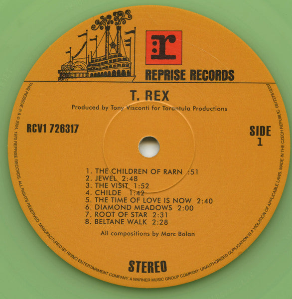 T. Rex (COLOR VINYL / VMP) | Mint (M) Mint (M) - ROCK *NEW/COLOR*