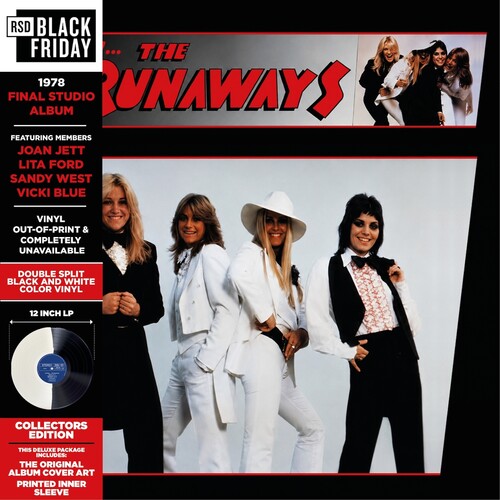 The Runaways - And Now ... the Runaways (BF RSD 2026 BLACK/WHITE VINYL LP) | NEW - ROCK *NEW/COLOR*