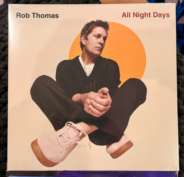 Rob Thomas - All Night Days (RED VINYL) *SIGNED* | Mint (M) Mint (M) - ROCK *NEW/COLOR*
