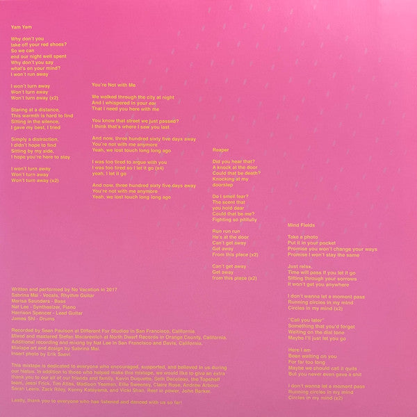Intermission (PINK & YELLOW VINYL) | Mint (M) Mint (M) - ALT/INDIE *SEALED/COLOR*