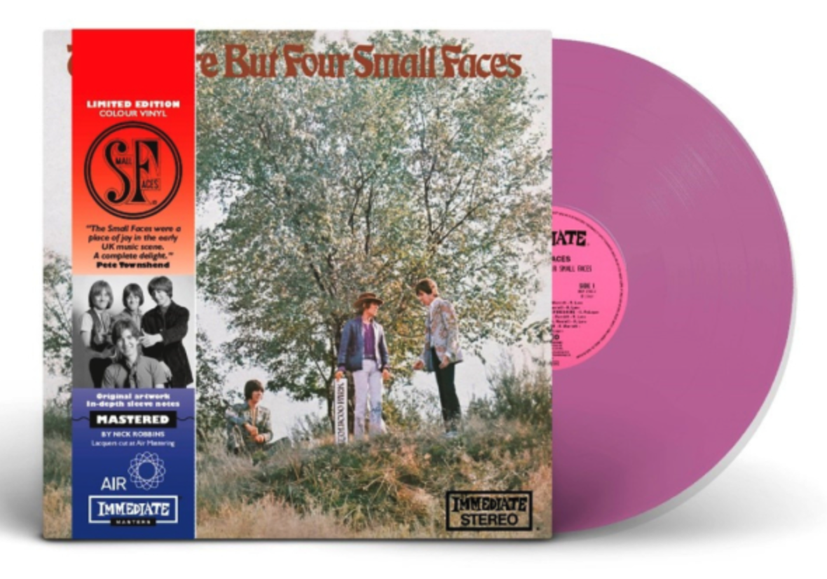 The Small Faces - There Are But Four Small Faces (LTD Pink Translucent VINYL LP Charly IMLP52002C) | NEW - ROCK *NEW/COLOR*