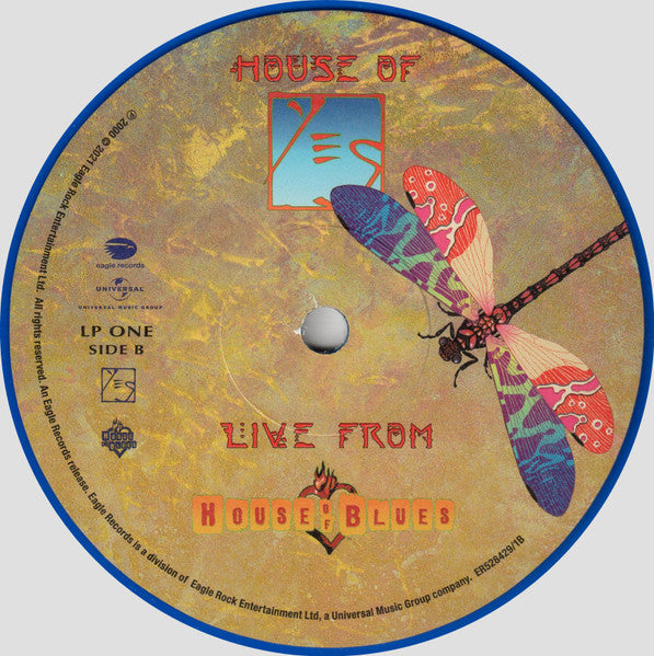 House Of Yes: Live From The House Of Blues (3xCOLOR VINYL) | Mint (M) Mint (M) - ROCK *NEW/COLOR*