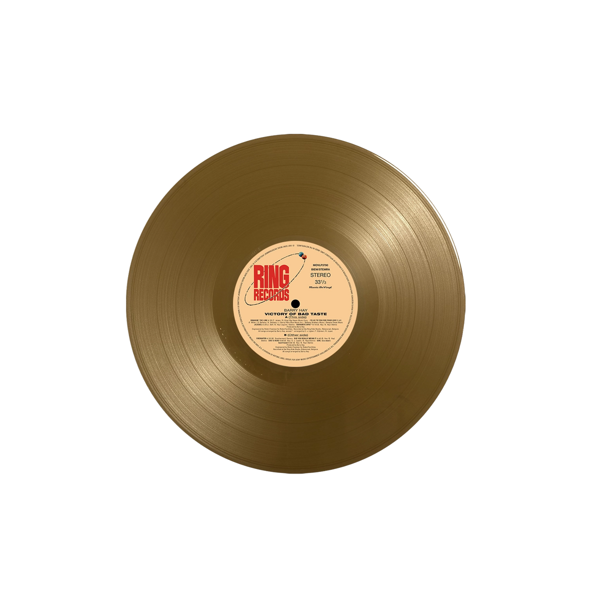 Victory Of Bad Taste (MOV | GOLD VINYL) | Mint (M) Mint (M) - ROCK *NEW/COLOR*