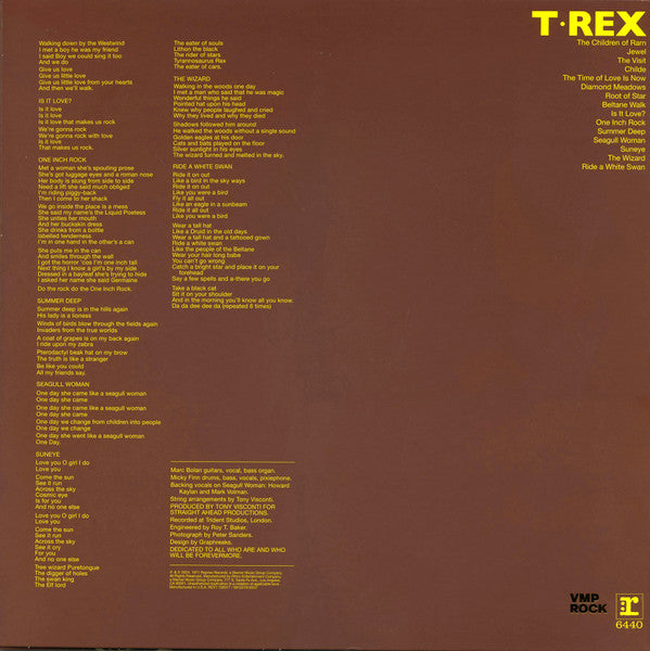 T. Rex (COLOR VINYL / VMP) | Mint (M) Mint (M) - ROCK *NEW/COLOR*