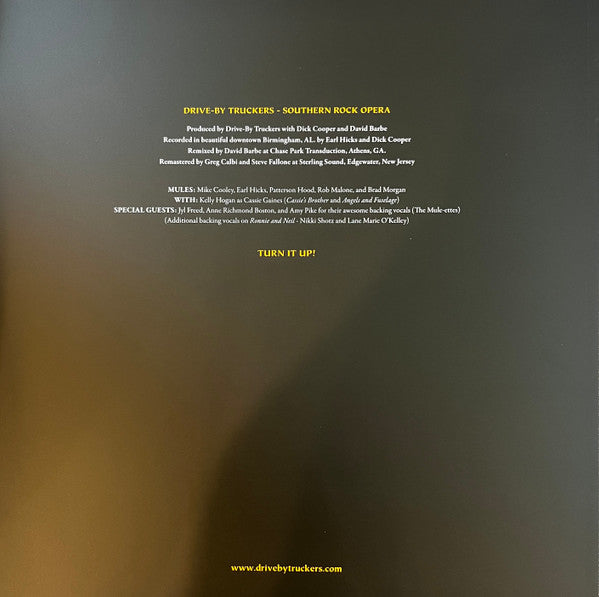 Southern Rock Opera (IEX: CLEAR VINYL / BOXSET) | Mint (M) Mint (M) - COUNTRY *SEALED/CLEAR*