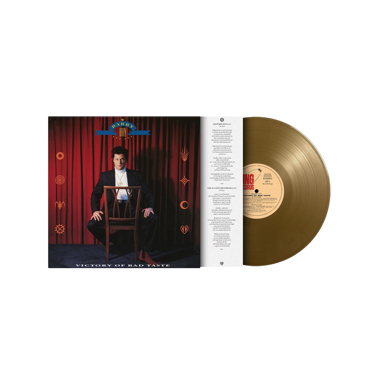 Victory Of Bad Taste (MOV | GOLD VINYL) | Mint (M) Mint (M) - ROCK *NEW/COLOR*