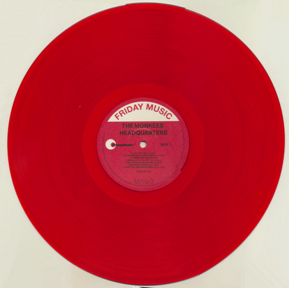 The Monkees - Headquarters (LTD Translucent Red VINYL LP Friday FRM-00103) | NEW - ROCK *NEW/COLOR*