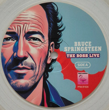 Bruce Springsteen - The Boss Live (CLEAR VINYL LP Pink Flamingo PFM 81026 2024) | - ROCK *NEW/COLOR*