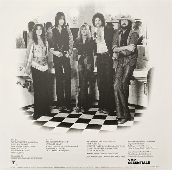 Fleetwood Mac (BLACK & WHITE COLOR VINYL - VMP) | Mint (M) Mint (M) - ROCK *NEW/COLOR*
