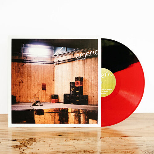 AMERICAN FOOTBALL - AMERICAN FOOTBALL EP (Red + BlackVINYL LP POVL19.1) | NEW - ROCK *NEW/COLOR*