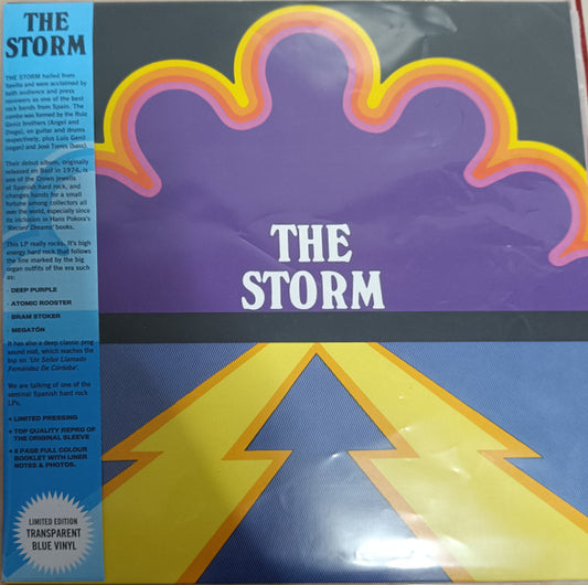 The Storm (TRANSPARENT BLUE VINYL) | Mint (M) Mint (M) - ROCK *NEW/COLOR*