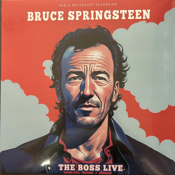 Bruce Springsteen - The Boss Live (CLEAR VINYL LP Pink Flamingo PFM 81026 2024) | NEW - ROCK *NEW/COLOR*