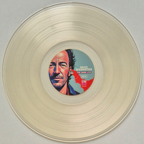 Bruce Springsteen - The Boss Live (CLEAR VINYL LP Pink Flamingo PFM 81026 2024) | - ROCK *NEW/COLOR*