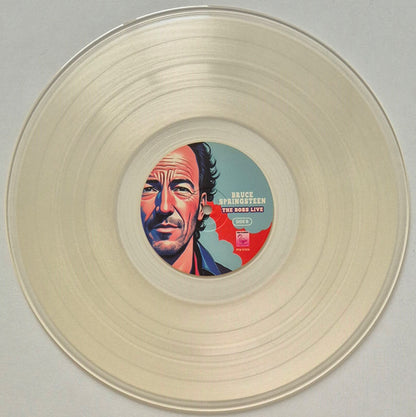 Bruce Springsteen - The Boss Live (CLEAR VINYL LP Pink Flamingo PFM 81026 2024) | - ROCK *NEW/COLOR*