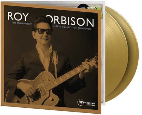 Roy Orbison - (PRE-ORDER 5/1/26) Monument Singles Collelction 1960-1964 (GOLD 2xVINYL) | Mint (M) Mint (M) - ROCK *NEW/COLOR*