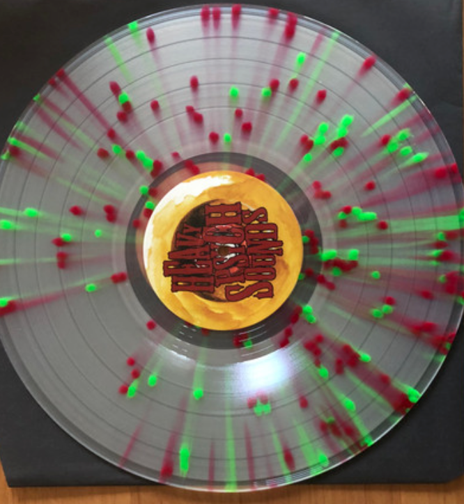 Hot Lunch - Hot Lunch (Transparent Splatter Green Neon/Red VINYL LP) | NEW - ROCK *NEW/COLOR*