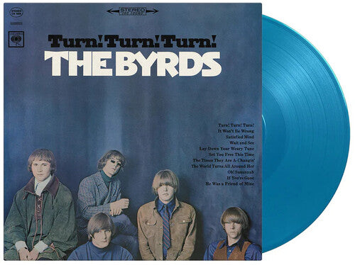 (PRE-ORDER 10/3/25) Turn Turn Turn-Limited 180-Gram [Import](BLUE VINYL) | Mint (M) Mint (M) - ROCK *NEW/COLOR*