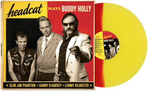 The Head Cat - (PRESALE 5/15/26) Sings Buddy Holly (RED/YELLOW VINYL) | Mint (M) Mint (M) - ROCK *NEW/COLOR*