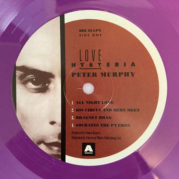 Love Hysteria (INDIGO VINYL) | Mint (M) Mint (M) - NEW WAVE *SEALED/COLOR*