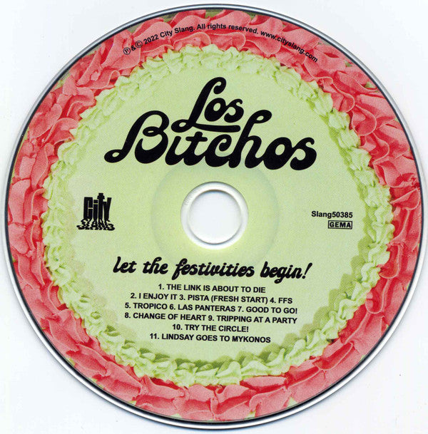 Los Bitchos - Let The Festivities Begin! (DIGI CD CITY SLANG 2022) | Mint (M) Mint (M) - ALT/INDIE *NEW*