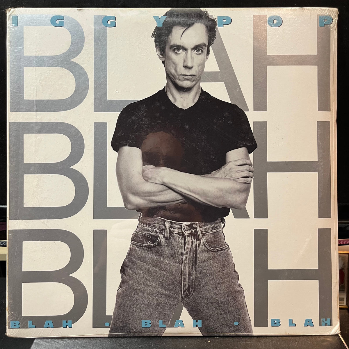 Iggy Pop - Blah-Blah-Blah (VINYL LP) | USED Mint (M) Near Mint (NM or M-) - ROCK / NEW *SEALED*