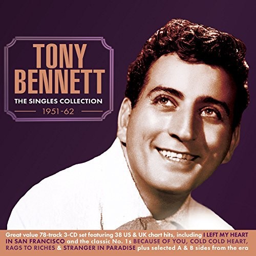 Tony Bennett - Singles Collection 1951-62 (3xCD) | NEW - ROCK *NEW*