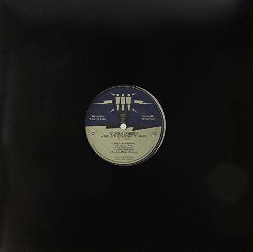 Conan O'Brien & The Legally Prohibited Band - Third Man Live 06-10-2010 (VINYL) | - ROCK *NEW*