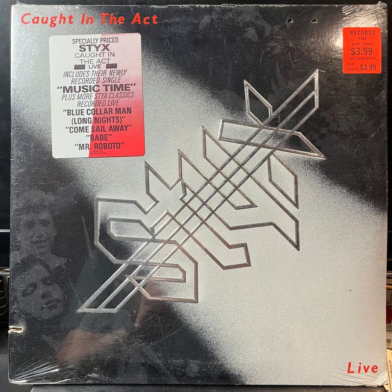 Styx - Caught In The Act Live (2xVINYL) | Mint Mint - ROCK *NEW*