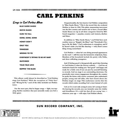 (PRE-ORDER 12/19/25) Dance Album of Carl Perkins (70th Anniversary) (VINYL) | Mint (M) Mint (M) - ROCK * NEW*