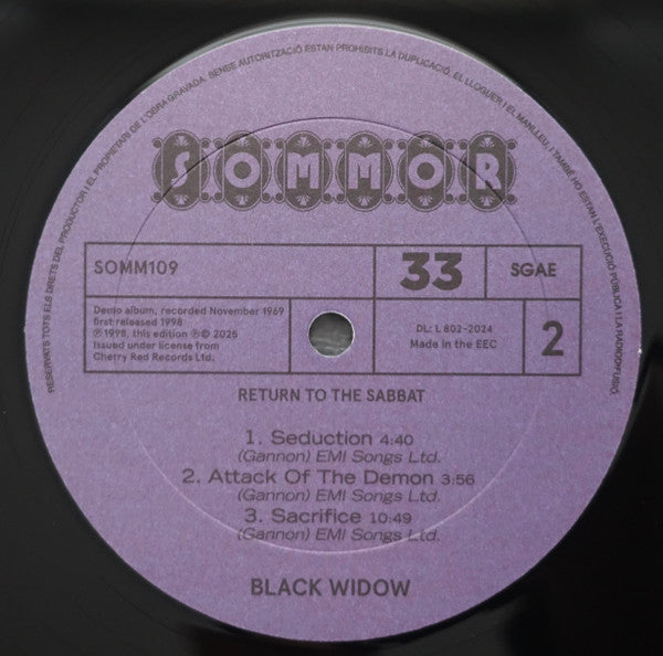 Return To The Sabbat (VINYL) | Mint (M) Mint (M) - ROCK *NEW*