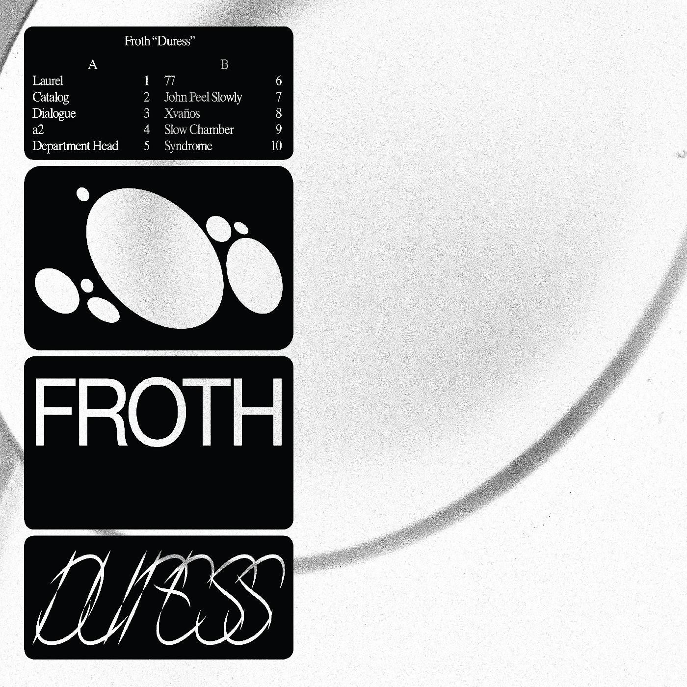 Froth - Duress (CD) | Mint Mint - ROCK *NEW*