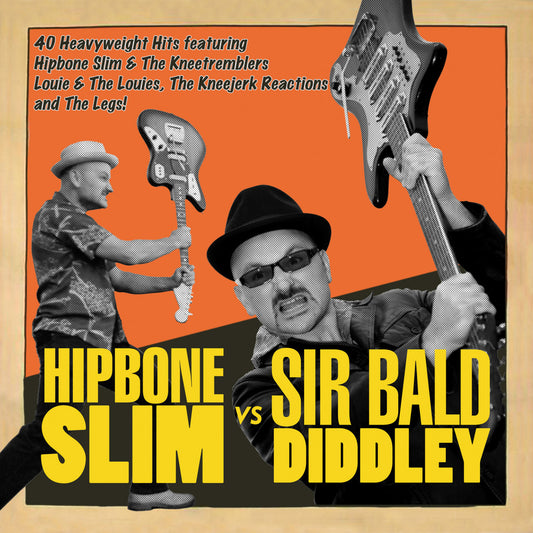 Hipbone Slim - Hipbone Slime vs Sir Bald Didd ley (CD) | - ROCK *NEW*