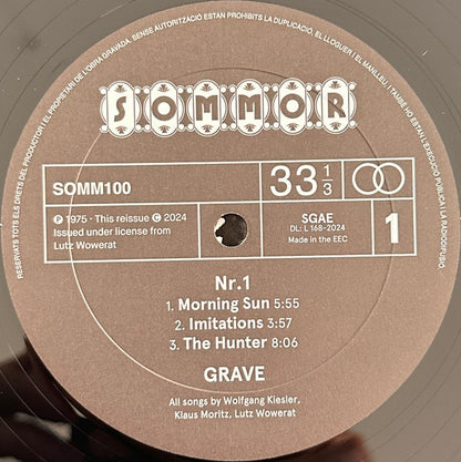 Grave (5) - Nr. 1 | Mint (M) Mint (M) - ROCK *NEW*