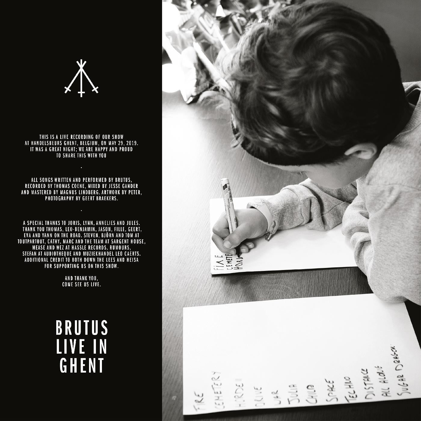 Brutus - Live in Ghent (Vinyl) | - ROCK *NEW*