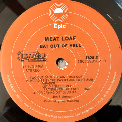 Meat Loaf - Bat Out Of Hell (VINYL) | Mint (M) Near Mint (NM) - ROCK *NEW*