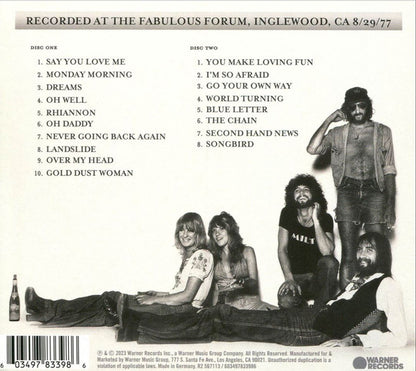 Rumours Live (CD) | Mint (M) Mint (M) - ROCK *NEW*