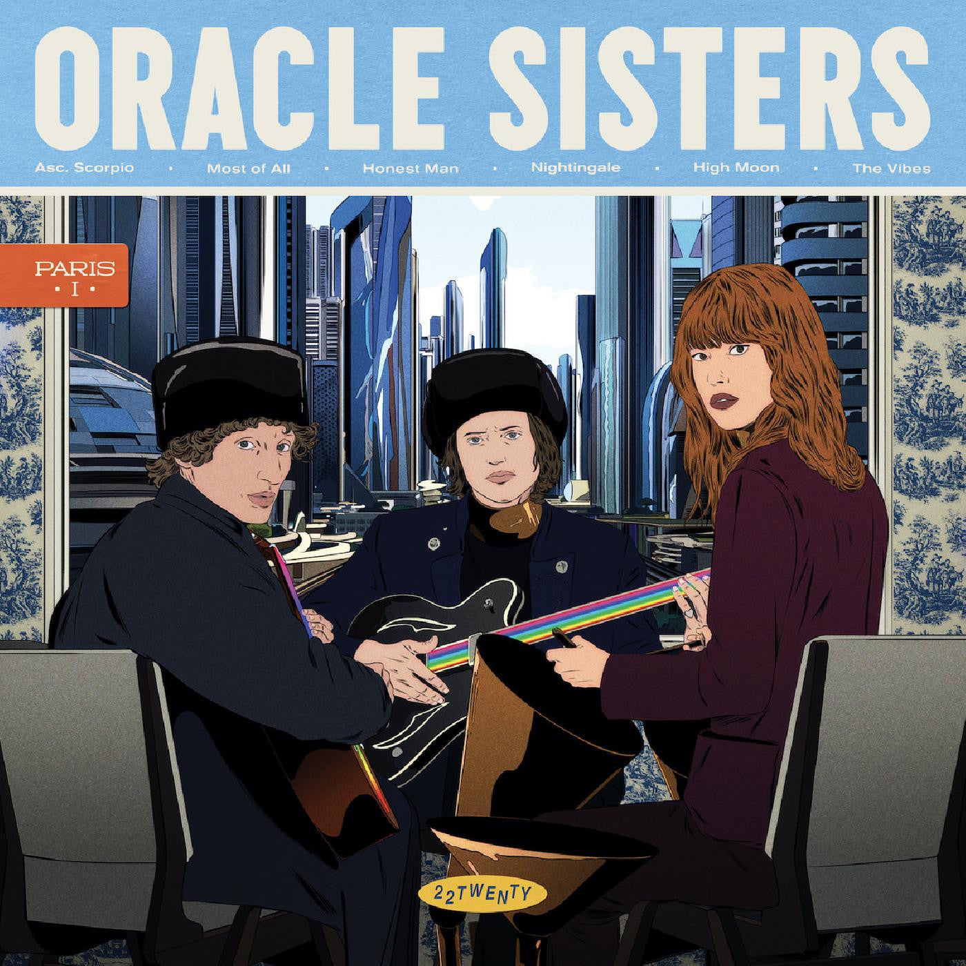 Oracle Sisters - Paris I / Paris II (ECO-MIX VINYL) (Vinyl) | Mint (M) Mint (M) - ROCK *NEW*