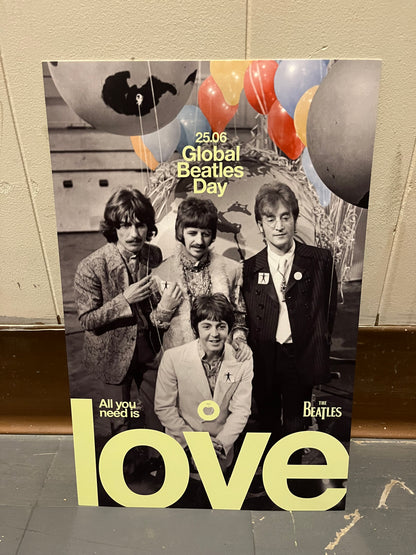 Beatles, The - LOVE LOVE LOVE (BEATLES DAY POSTER 2026) | NEW - ROCK *NEW*