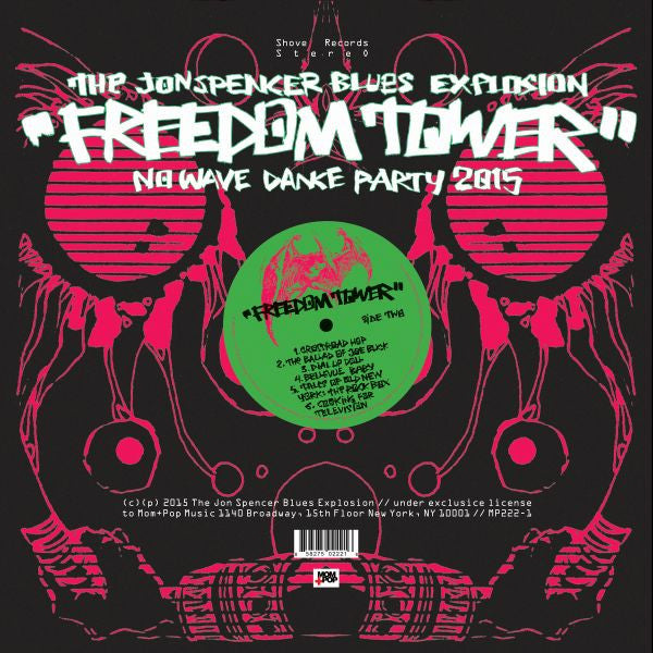 Jon Spencer Blues Explosion, The - Freedom Tower - No Wave Dance Party 2015 (CD) | Mint (M) Mint (M) - ROCK *NEW*