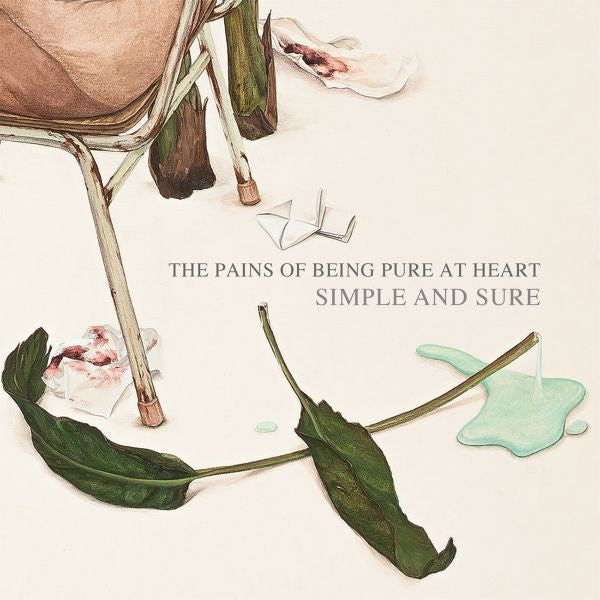 Pains Of Being Pure At Heart, The - Simple And Sure - 7" (OLIVE GREEN VINYL) (Vinyl) | - ROCK *NEW*